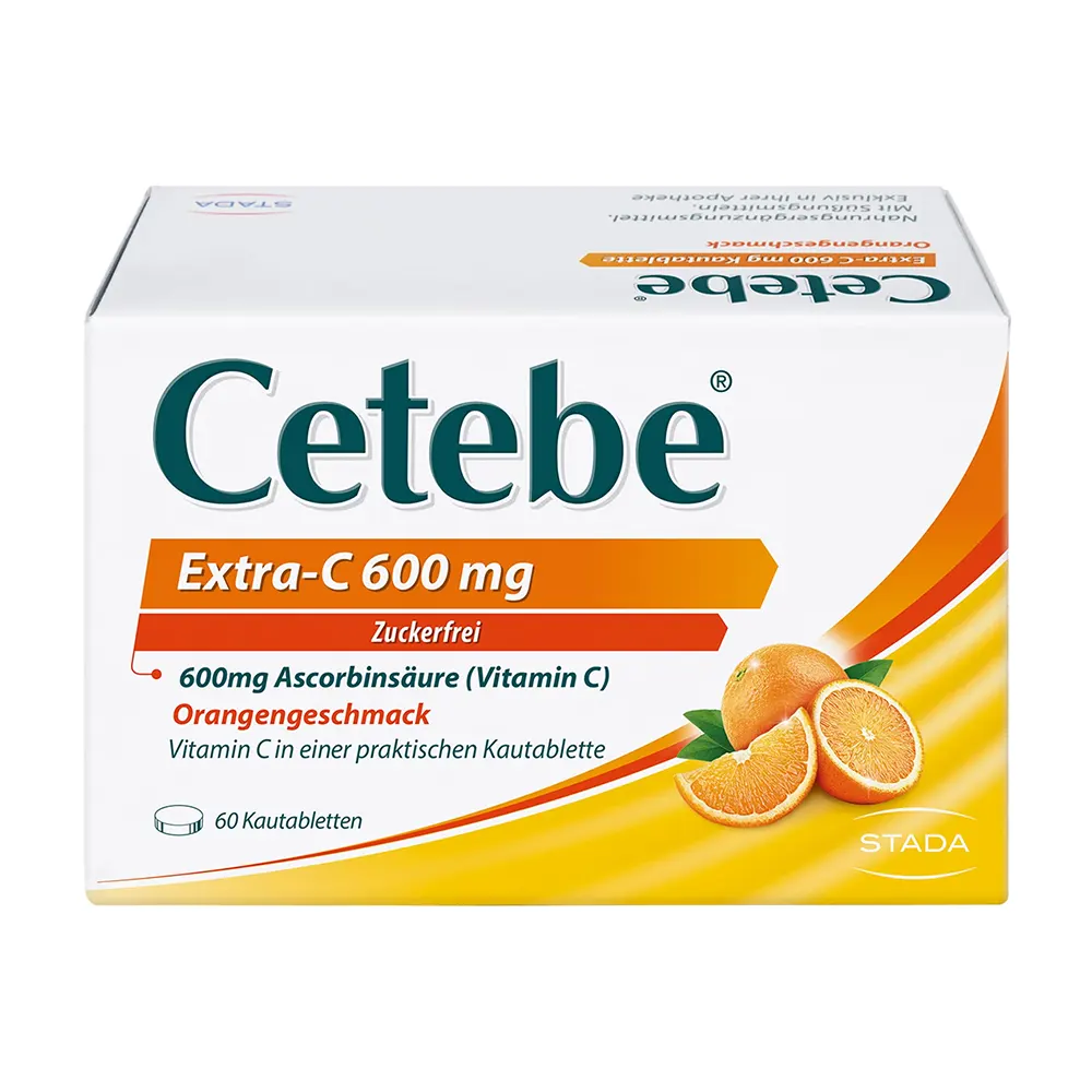 CETEBE Extra-C 600 mg Kautabletten